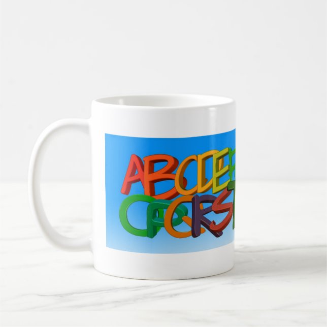 Alphabet Kaffeetasse (Links)