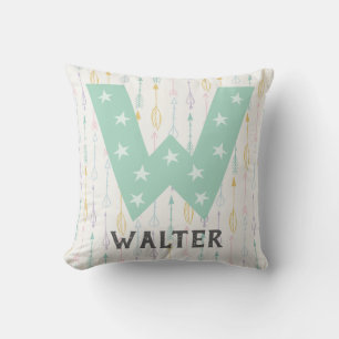 Alphabet-Kinderzimmer Kissen