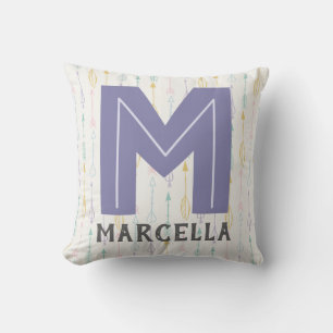 Alphabet-Kinderzimmer Kissen