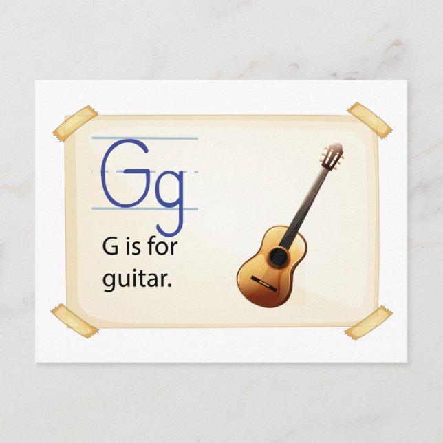 Alphabet L Postkarte (Vorderseite)