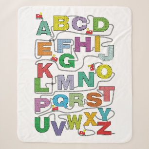 Alphabet Labyrinth Rätsel Eisenbahn Sherpadecke