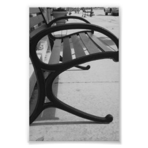 Alphabet Letter Fotografie R5 Schwarz und Weiß 4x6