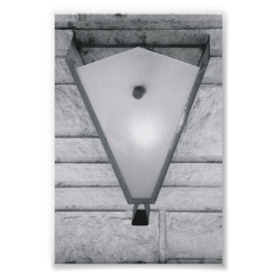 Alphabet Letter Fotografie V2 Schwarz und Weiß 4x6