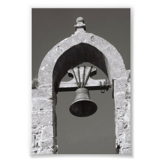 Alphabet Letter Fotografy A4 Black and White 4x6 Fotodruck (Vorne)