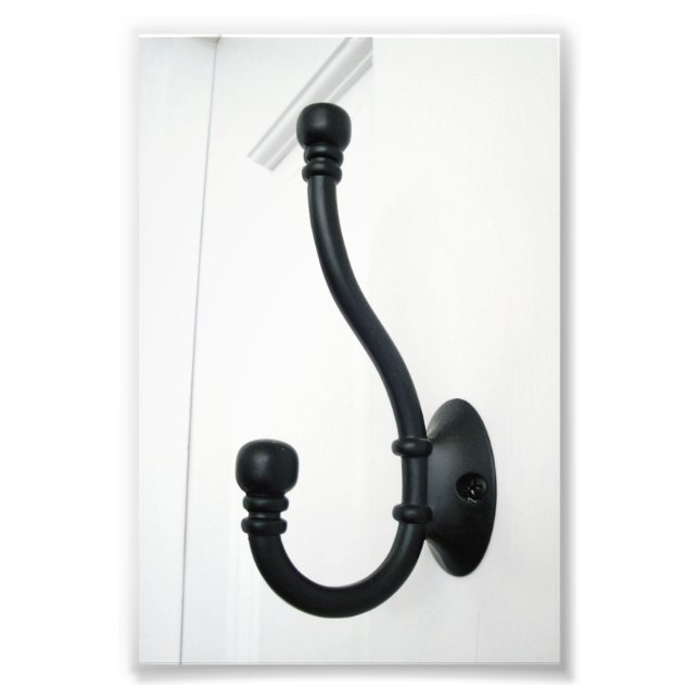 Alphabet Letter Fotografy J3 Black and White 4x6 Fotodruck (Vorne)