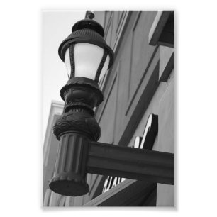 Alphabet Letter Fotografy L8 Schwarz und Weiß 4x6 Fotodruck