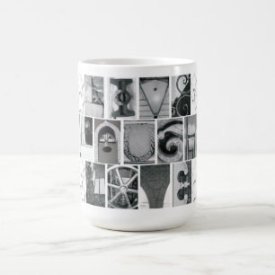 Alphabet Letter Fotografy Live Laugh Liebe Tasse