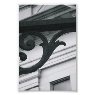 Alphabet Letter Fotografy Y2 Black and White 4x6 Fotodruck