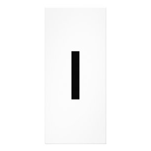 Alphabet Letter i Learning Bildung Card Werbekarte