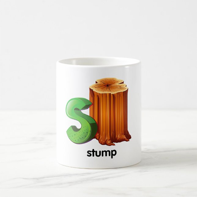 Alphabet Letter S'Espresso Kunst, Dichtung und Mus Kaffeetasse (Von Creator hochgeladen)