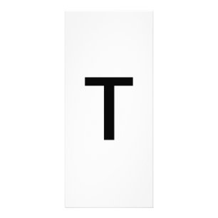 Alphabet Letter T Learning Bildung Card Werbekarte