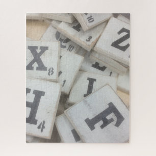 Alphabet Letter Tiles Tile Squares Puzzle