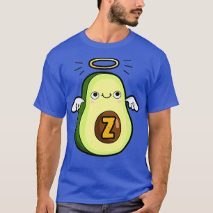 Alphabet Letter Z Niedlich Holy Guacamole Avocado T-Shirt