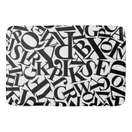Alphabet Letters Badematte