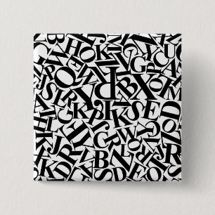 Alphabet Letters Button