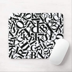 Alphabet Letters Mousepad