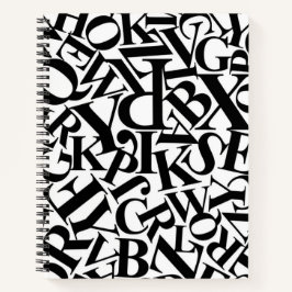 Alphabet Letters Notizbuch
