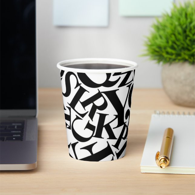 Alphabet Letters Pappbecher (InSitu)