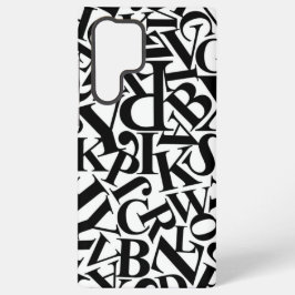 Alphabet Letters Samsung Galaxy Hülle