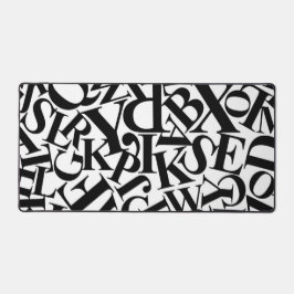 Alphabet Letters Schreibtischunterlage