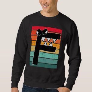 Alphabet Lore f Retro-Sonnenuntergangs-Kostüm für  Sweatshirt