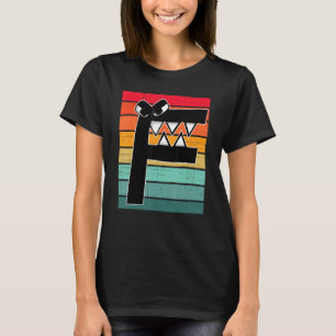 Alphabet Lore f Retro-Sonnenuntergangs-Kostüm für T-Shirt