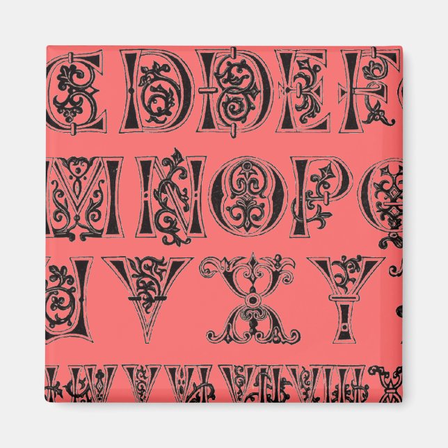 Alphabet Magnet (Vorne)