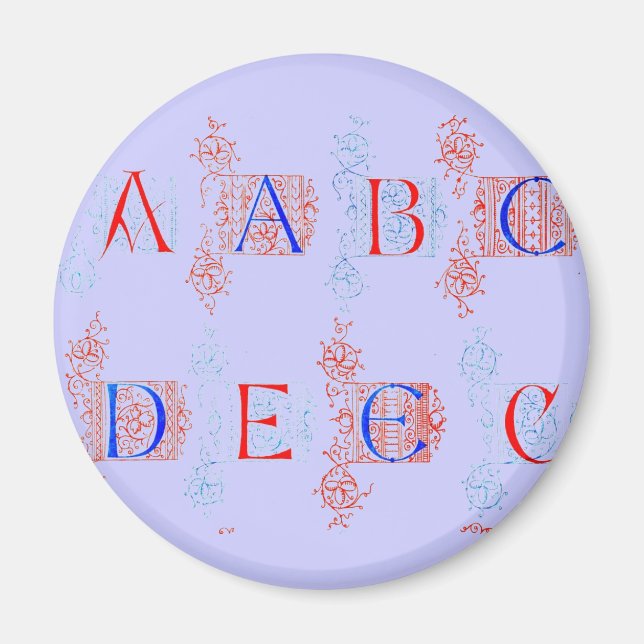 Alphabet Magnet (Vorne)