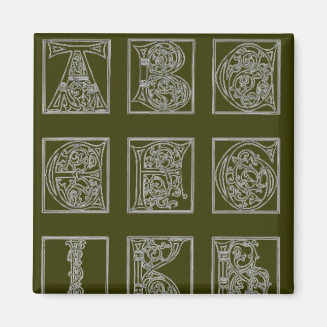 Alphabet Magnet (Vorne)