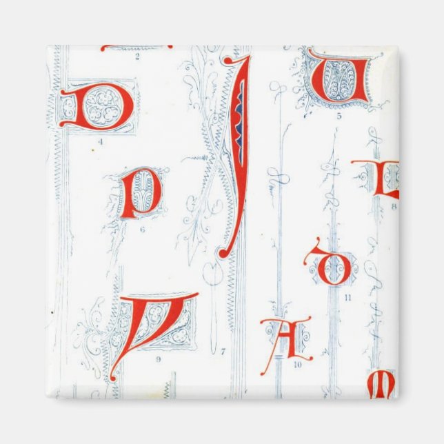 Alphabet Magnet (Vorne)