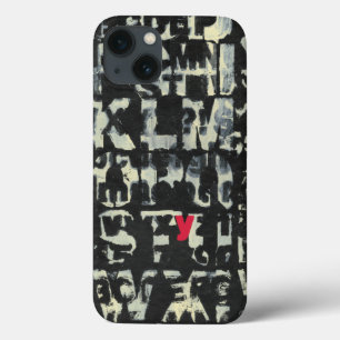 Alphabet-Malerei vom Normannen Wyatt Case-Mate iPhone Hülle