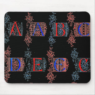 Alphabet Maus Pad Mousepad