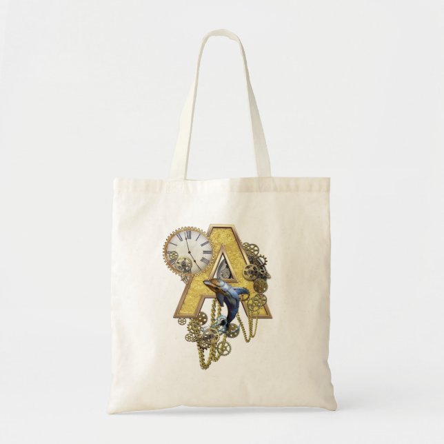 Alphabet, Monogramm A Tragetasche (Vorne)