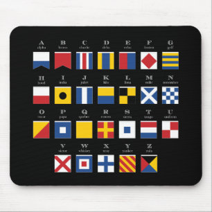Alphabet Mousepad