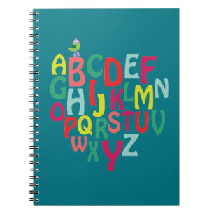 Alphabet-Notebook Notizblock