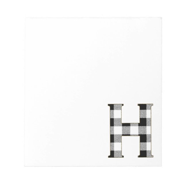 Alphabet Notizblock (Vorderseite)