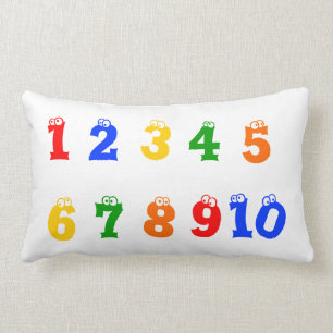 Alphabet & Nummern 1-10 Kissen