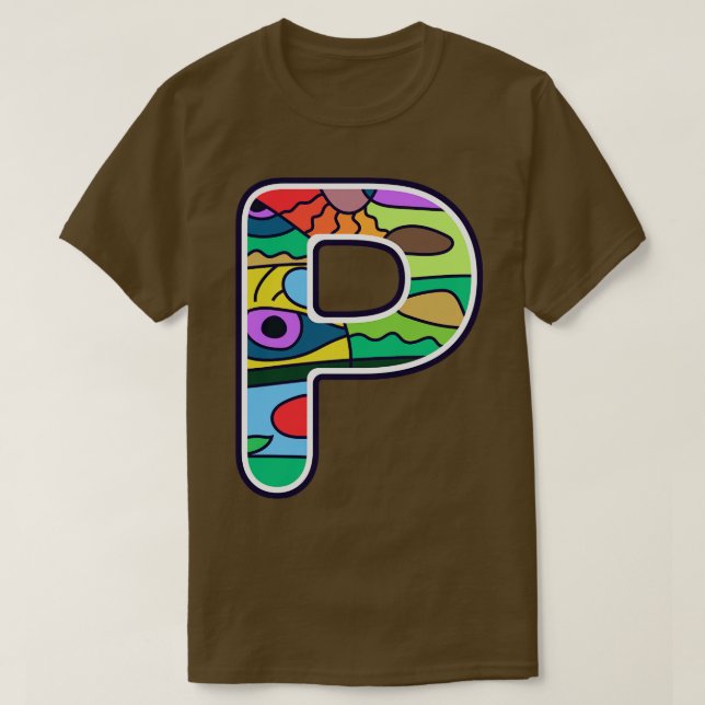 Alphabet P 3 T-Shirt (Design vorne)