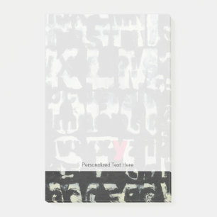 Alphabet Painting von Norman Wyatt Post-it Klebezettel
