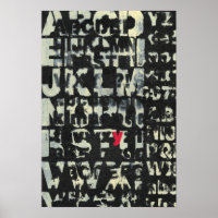 Alphabet Painting von Norman Wyatt