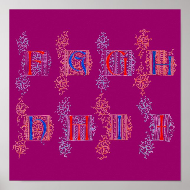 Alphabet Poster (Vorne)