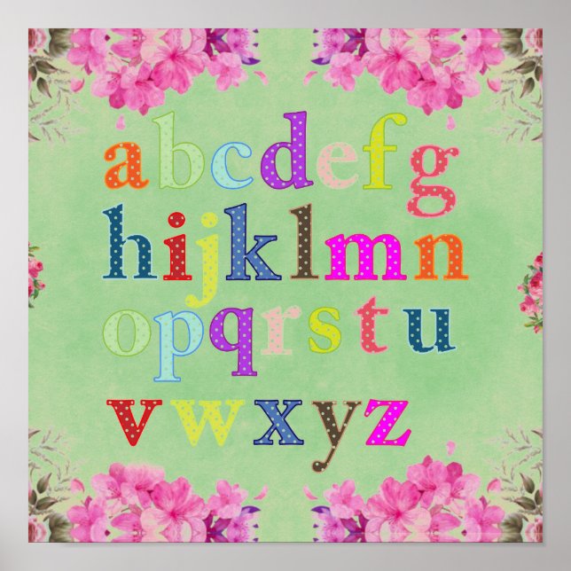 Alphabet Poster (Vorne)