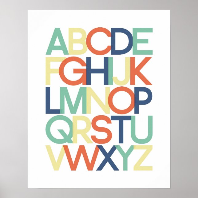 Alphabet Poster (Vorne)