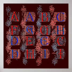 Alphabet Poster
