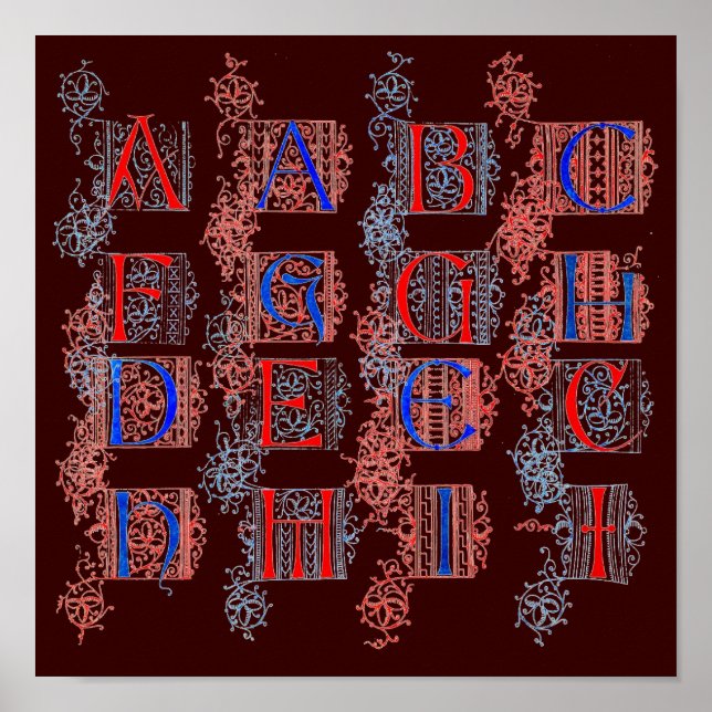 Alphabet Poster (Vorne)
