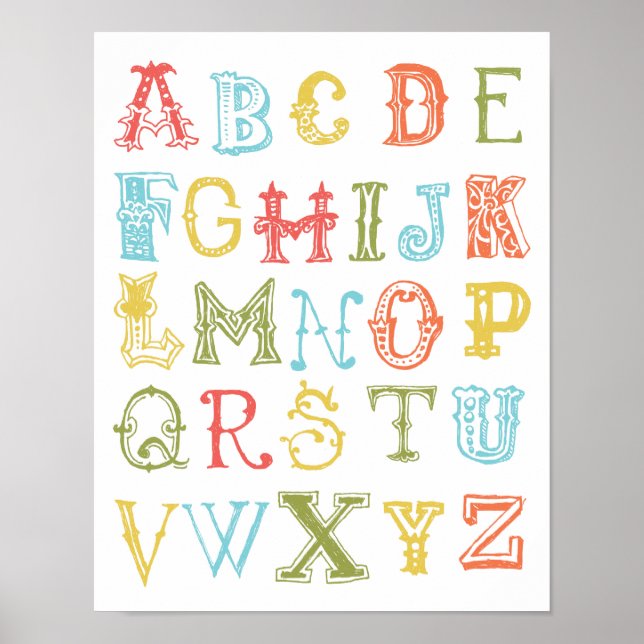 Alphabet Poster (Vorne)