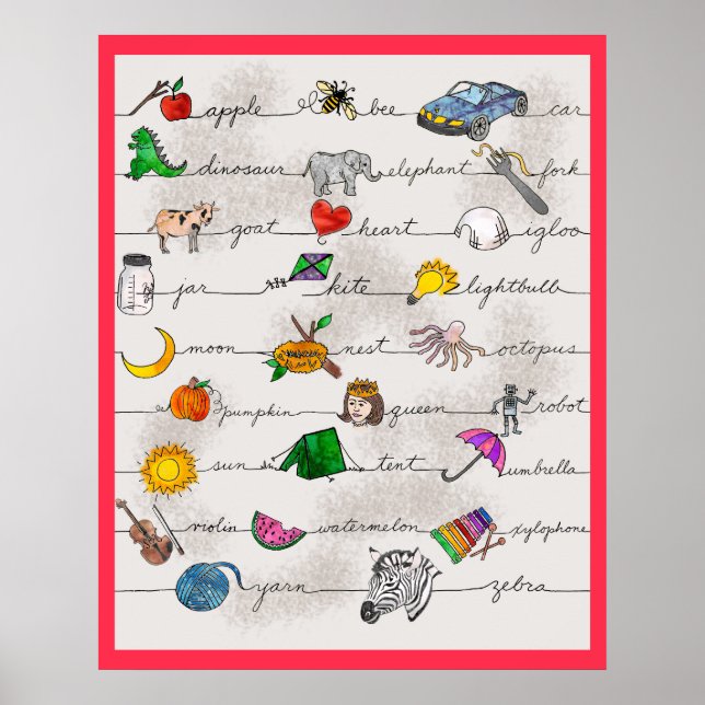 Alphabet Poster (Vorne)