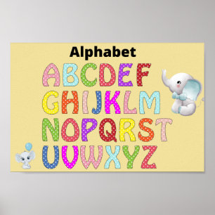 Alphabet Poster