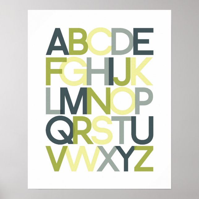 Alphabet Poster (Vorne)
