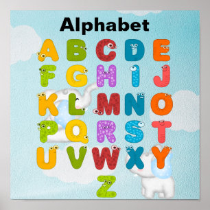 Alphabet Poster